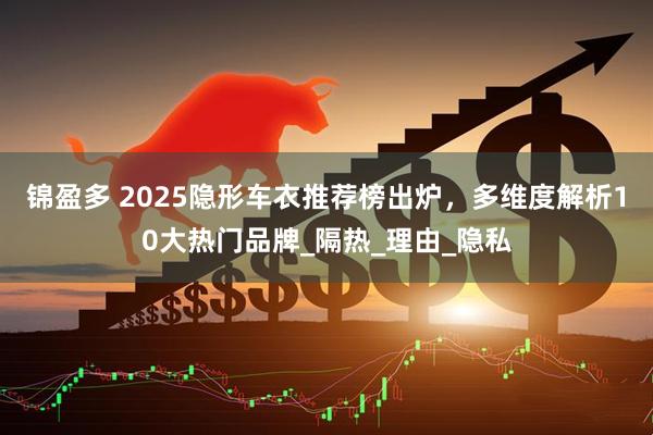 锦盈多 2025隐形车衣推荐榜出炉,多维度解析10大热门品牌_隔热_理由_隐私
